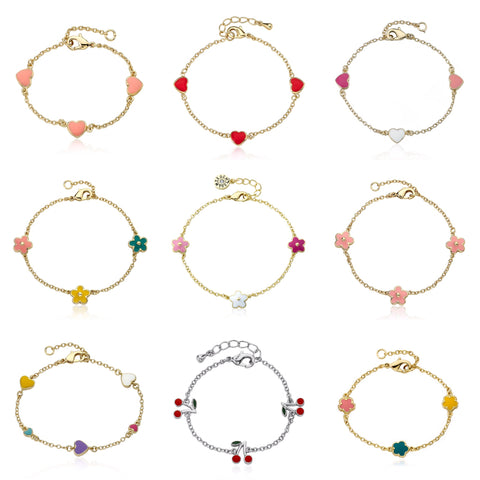 LMTS-Classic Charm Bracelet - 1 Dozen Asst. Styles